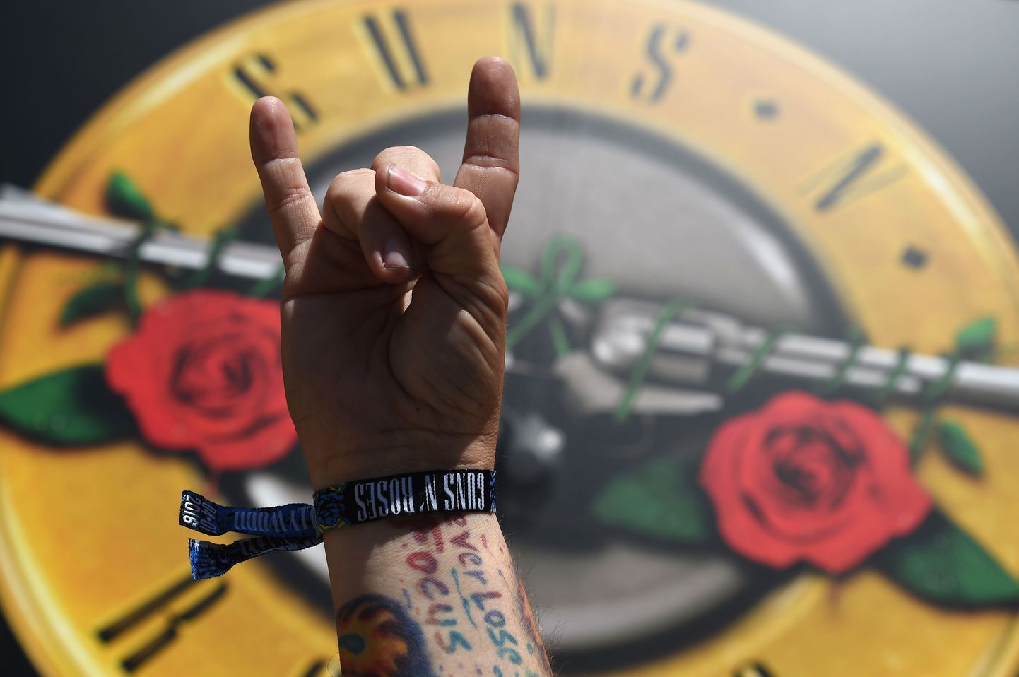 Guns n' Roses'i kontsert Los Angeleses. 2016.