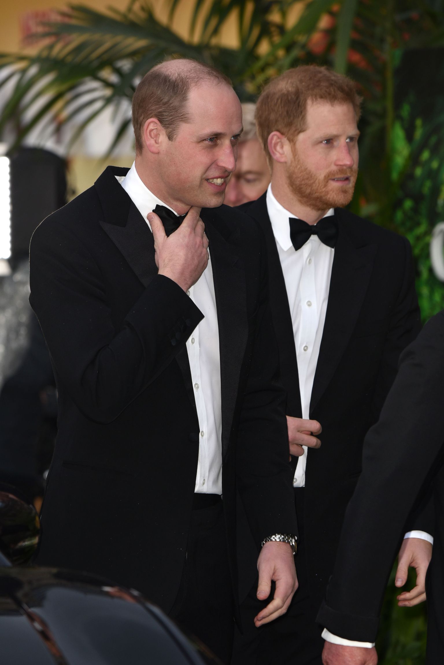 Prints William (vasakul) ja prints Harry 2019. aasta aprillis.