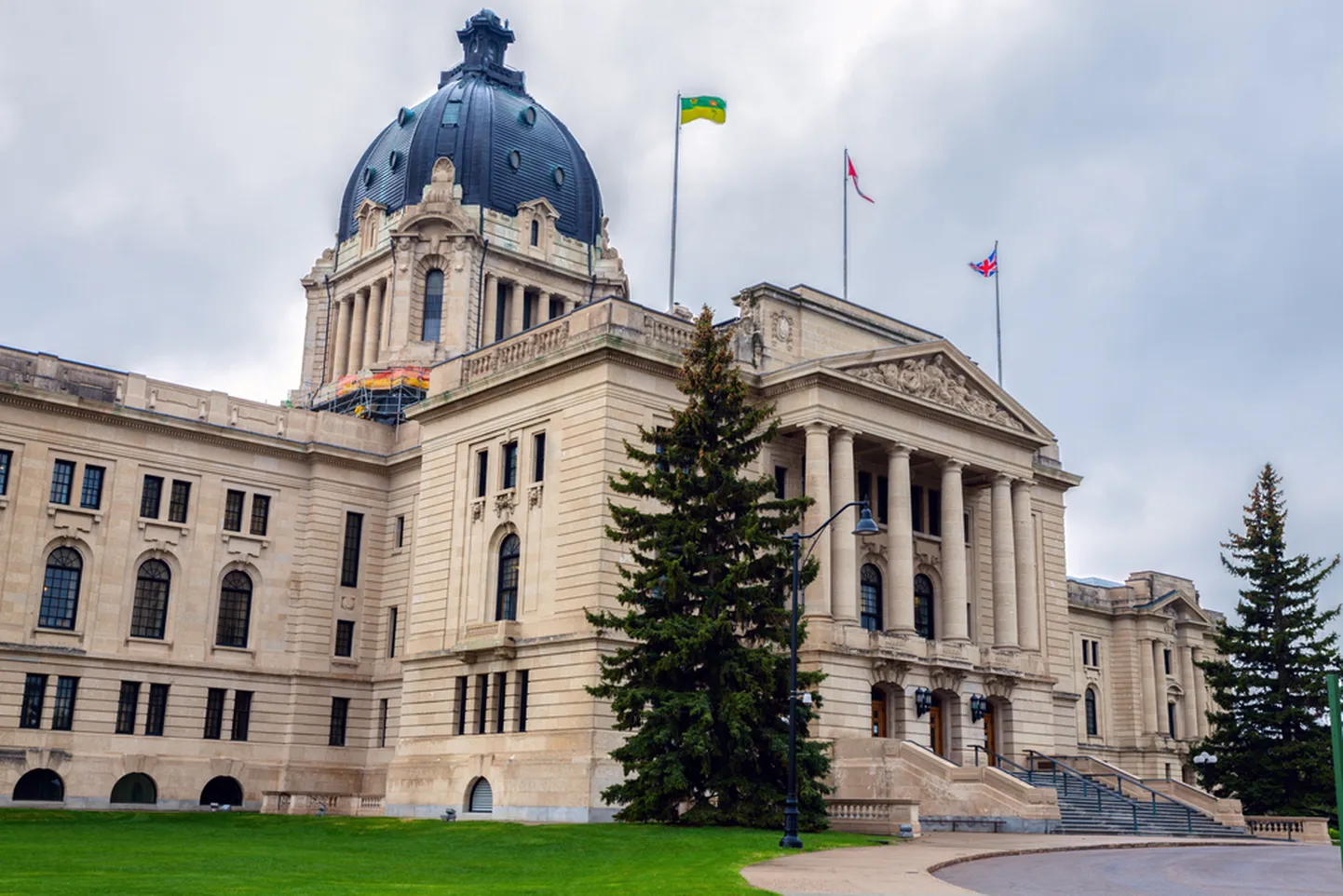 Saskatchewani provintsi parlamendihoone Regina linnas.
