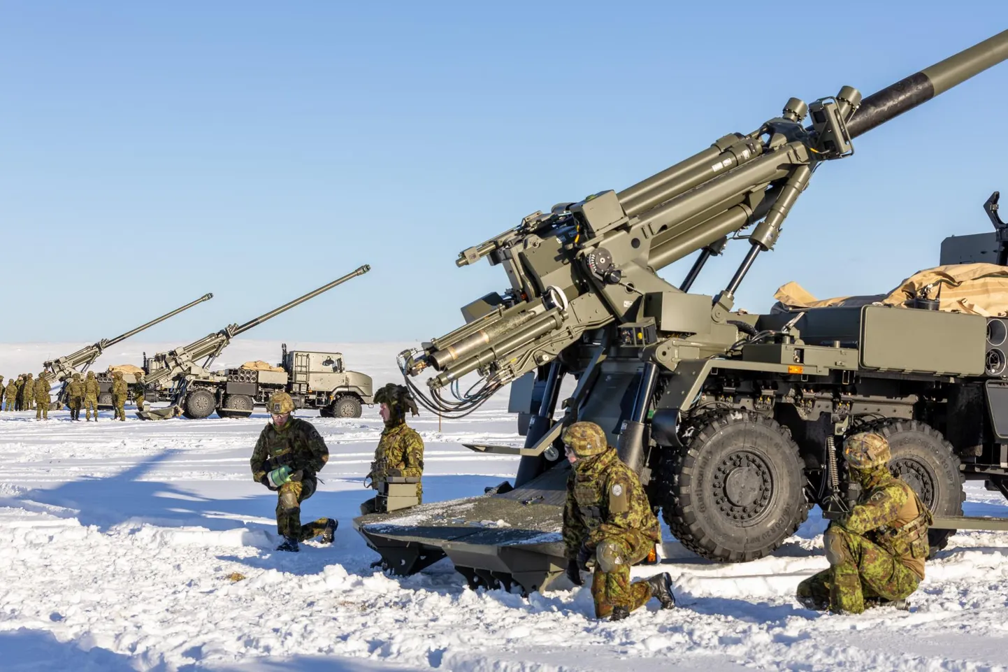 Estonia's defense spending to equal at least 5 pct of GDP from next year.