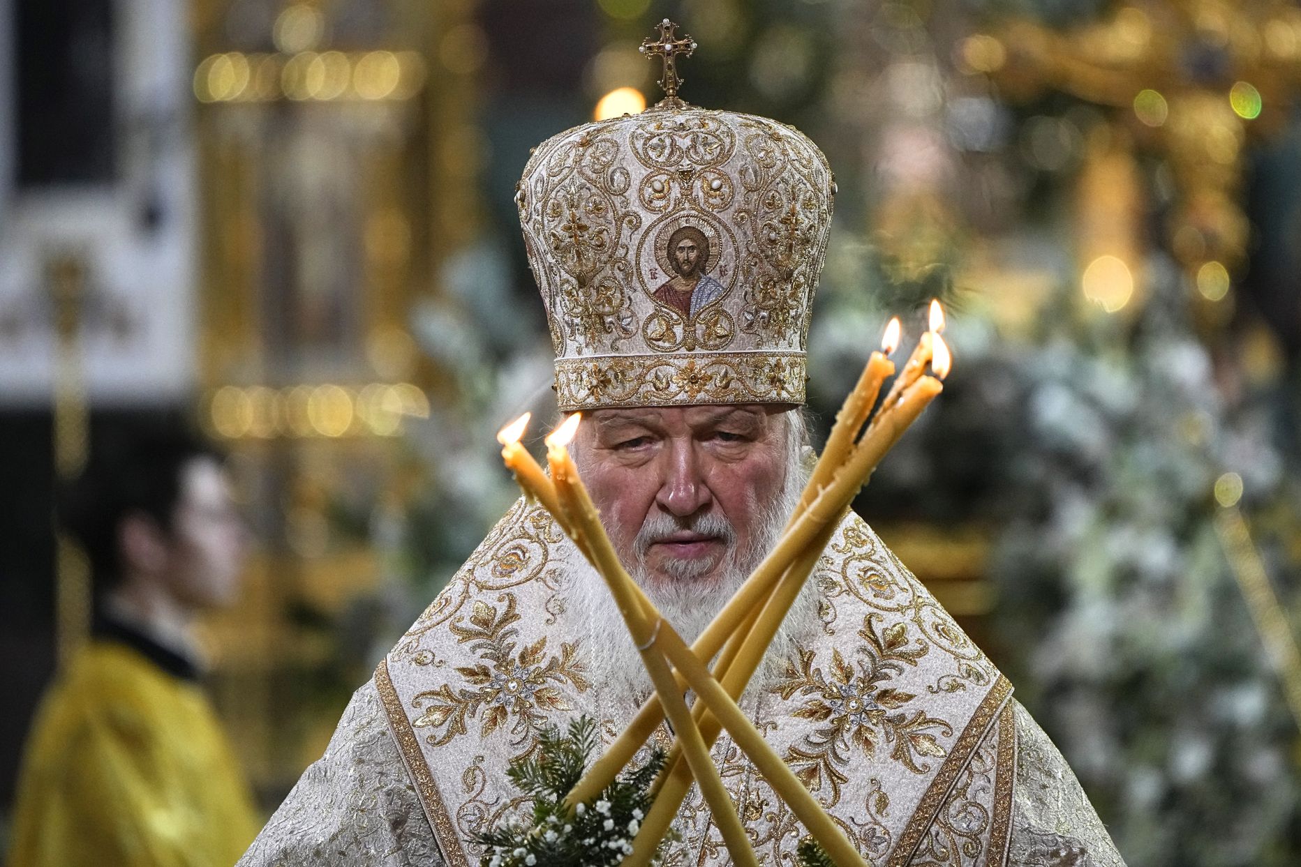 Krievijas pareizticīgo baznīcas patriarhs Kirils.