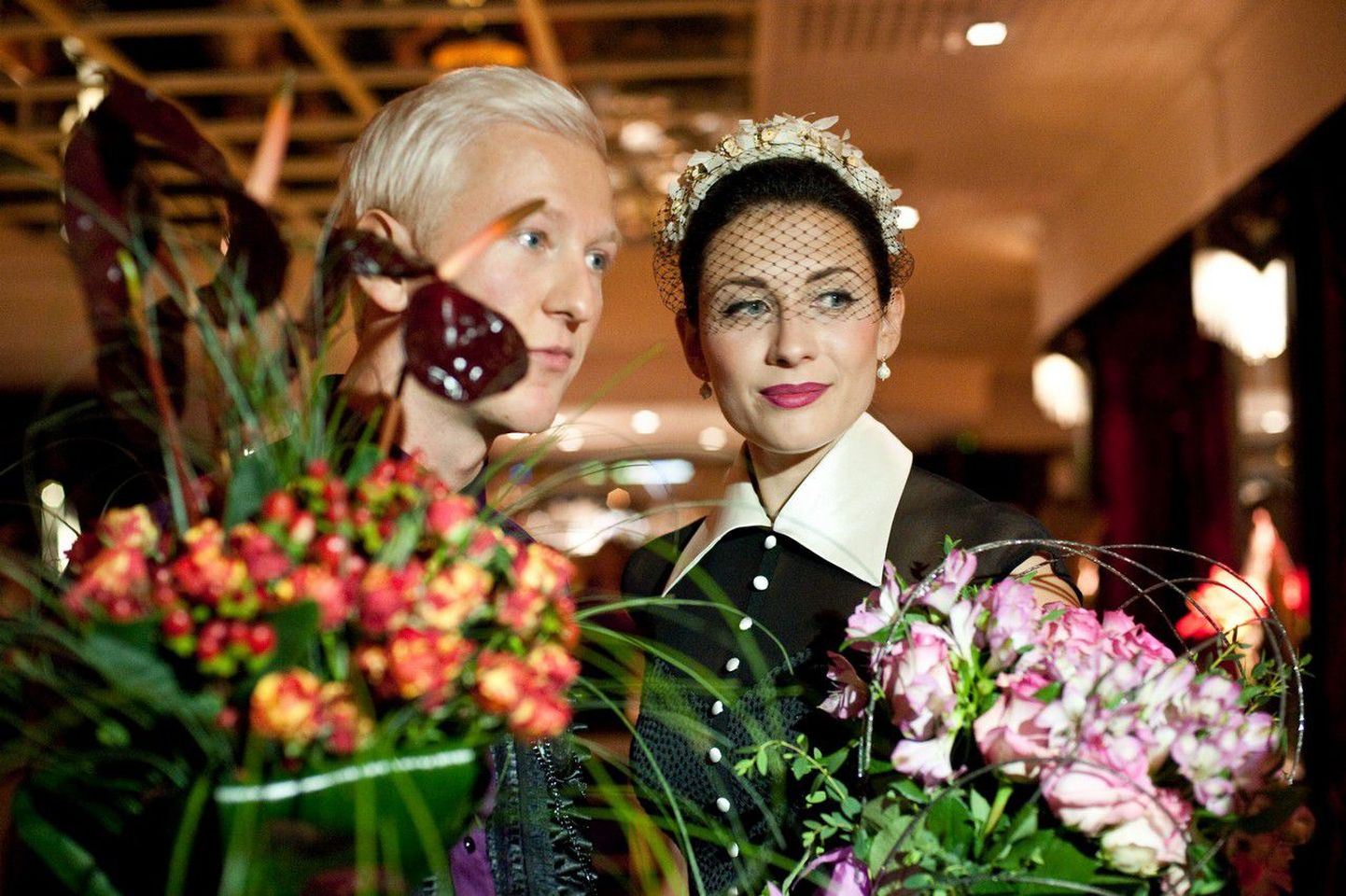 "Anne & Stiil" ilulemmikute valimine restoranis Gloria 25.11.10 - Eestimaa stiilseima tiitli võitjad stilist Zenja Fokin ja moekunstnik Tiina Talumees