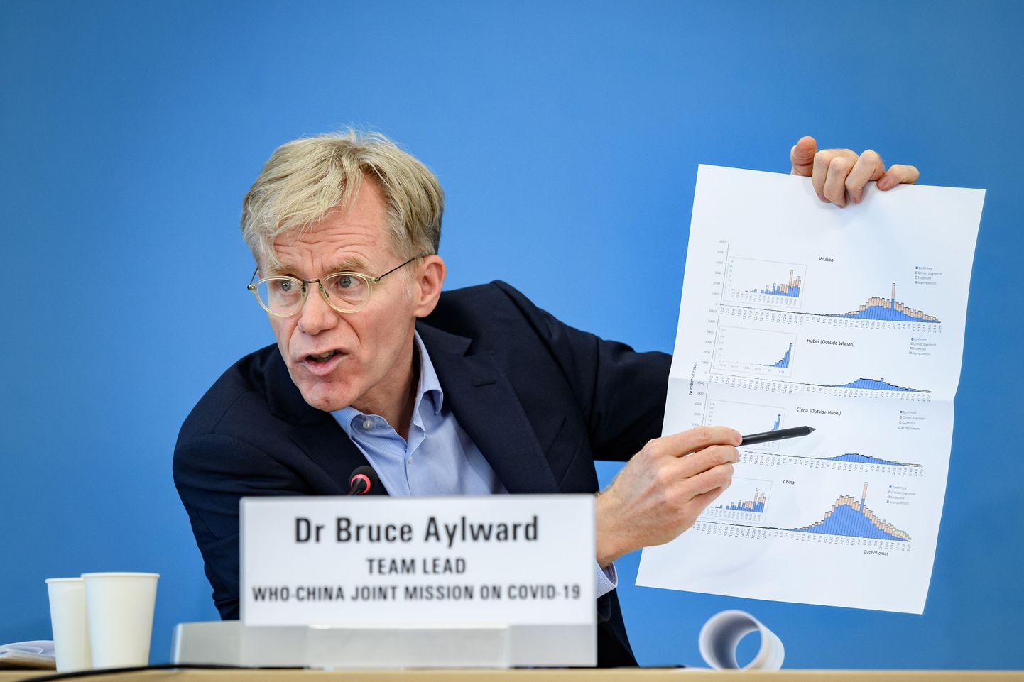 Maailma Terviseorganisatsiooni (WHO) asejuht Bruce Aylward