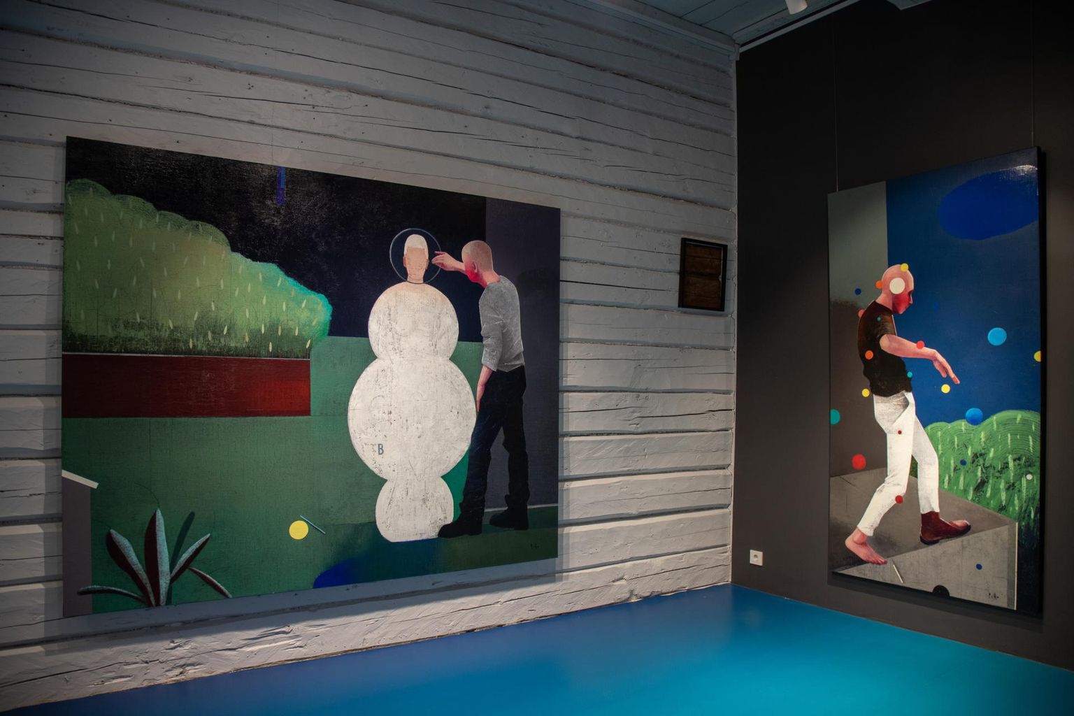 Juss Piho näitust «Ümbermäng» saab Rüki galeriis näha kuni 7. maini.