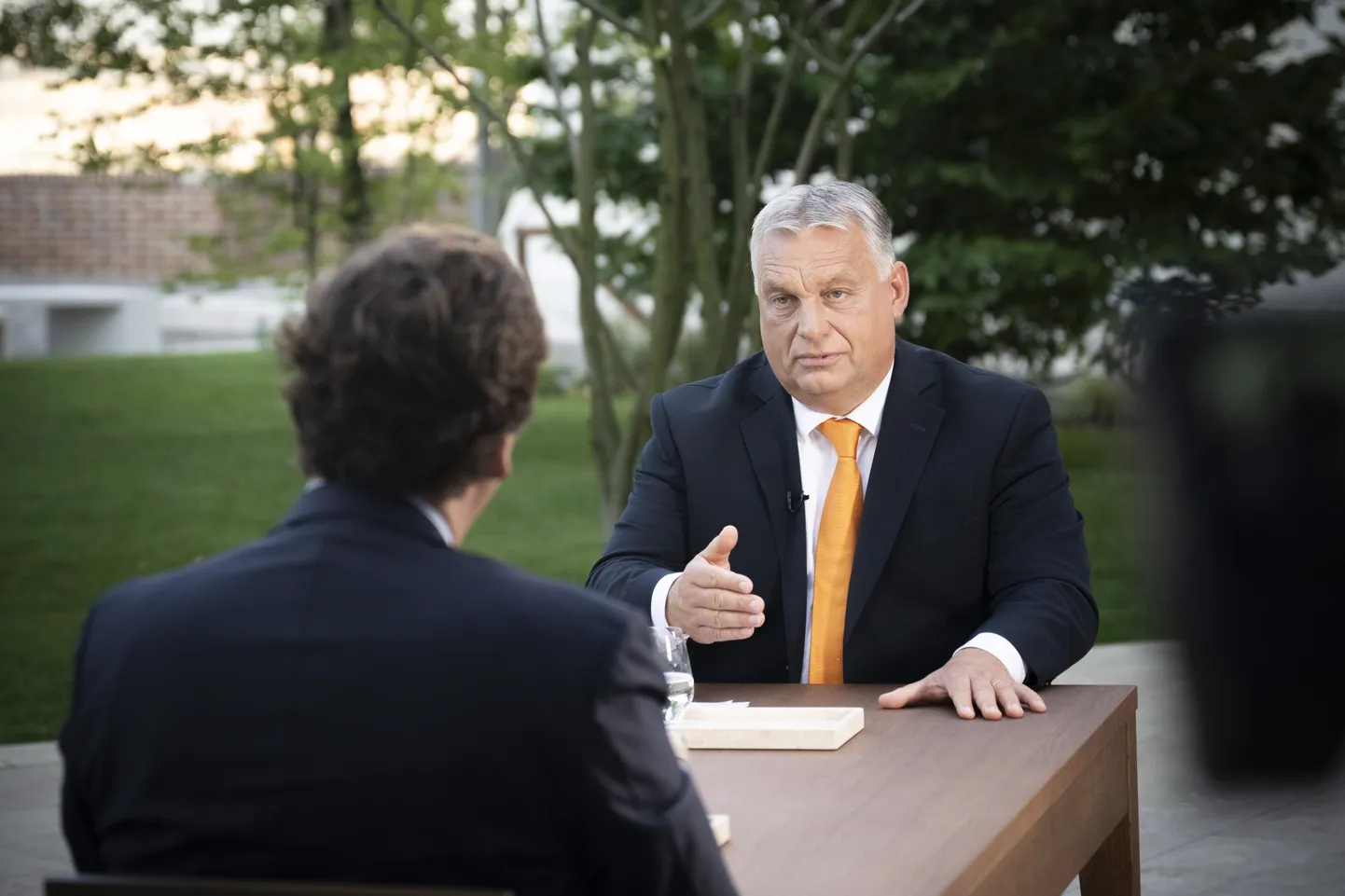 Ungari peaminister Viktor Orbán intervjuul Tucker Carlsoniga
