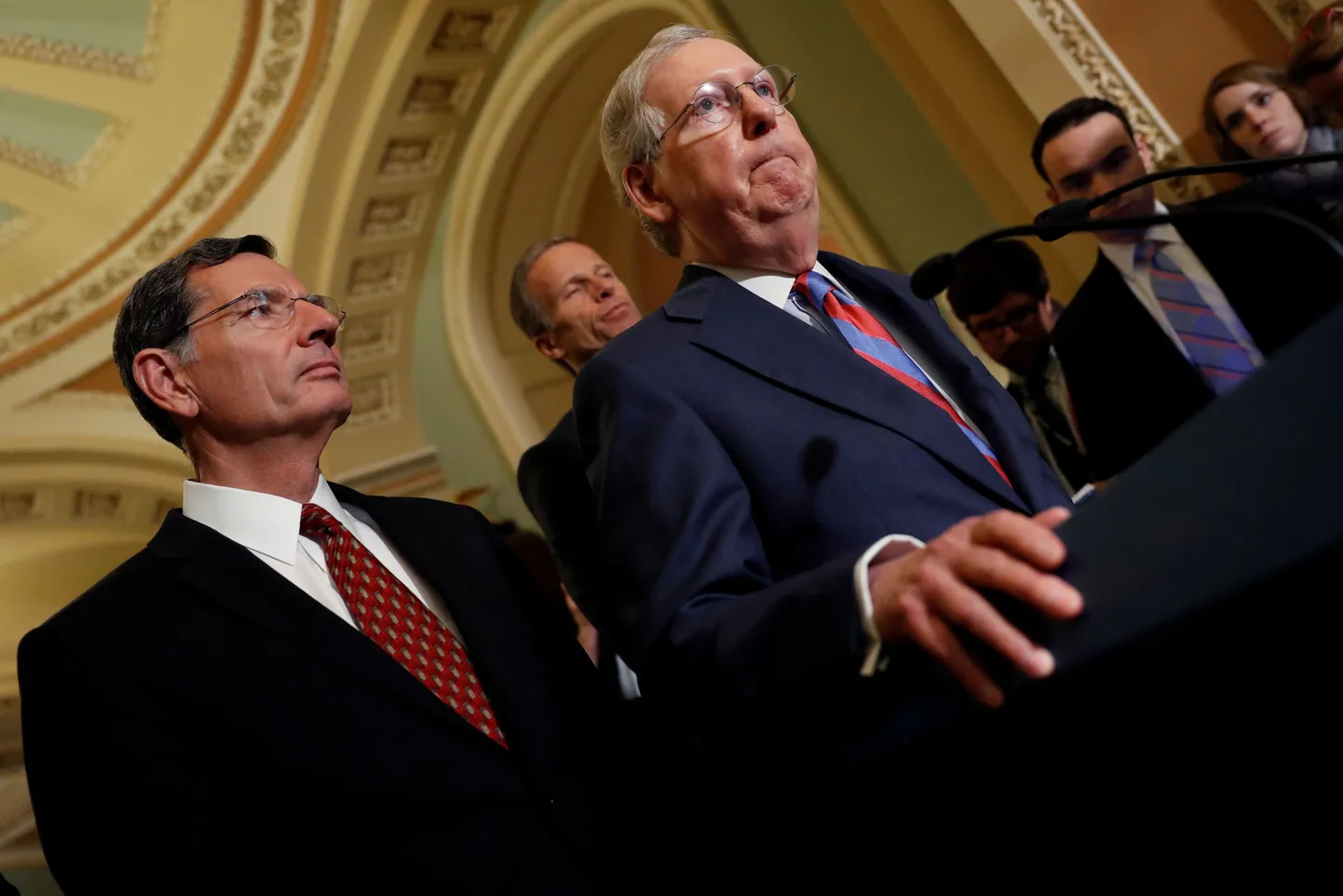 USA senati vabariiklastest enamuse juht Mitch McConnell.