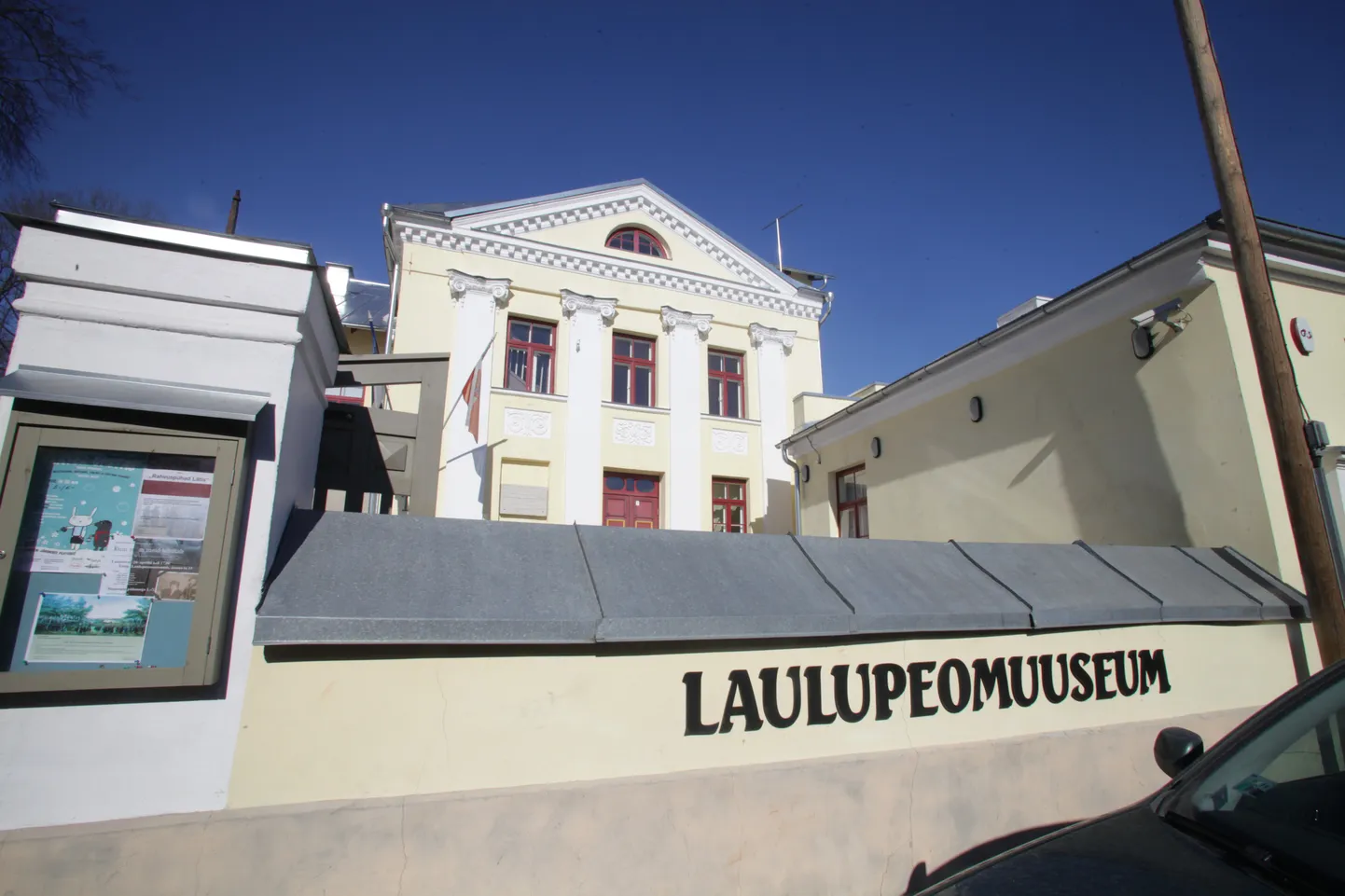 Laulupeomuuseum asub tartus Jaama 14.
