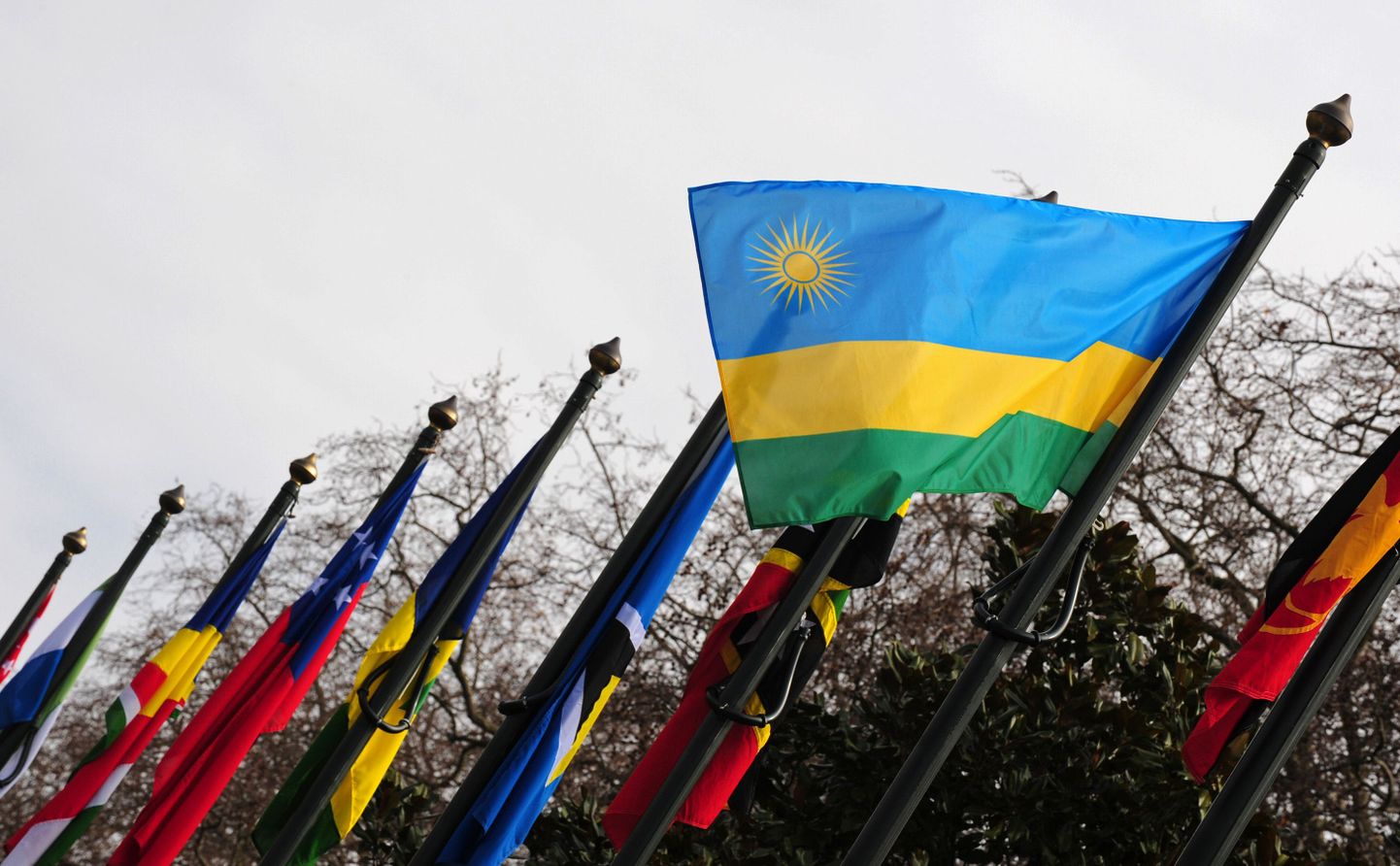 Rwanda lipp (esiplaanil)