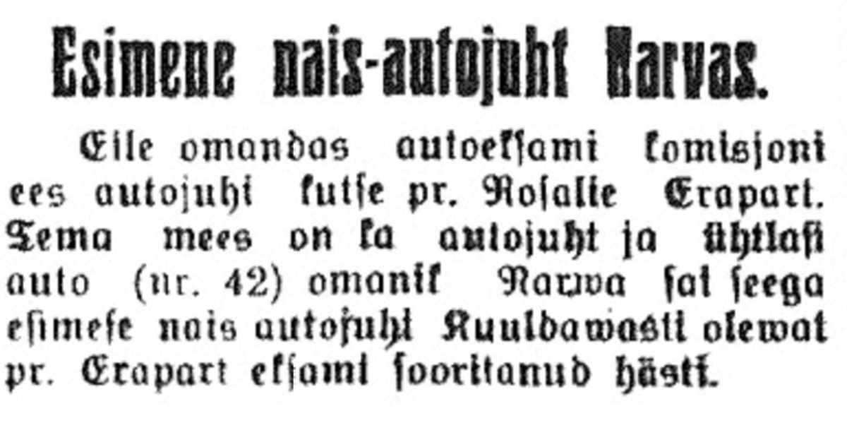 Narva Postimees, 7 juuni 1928