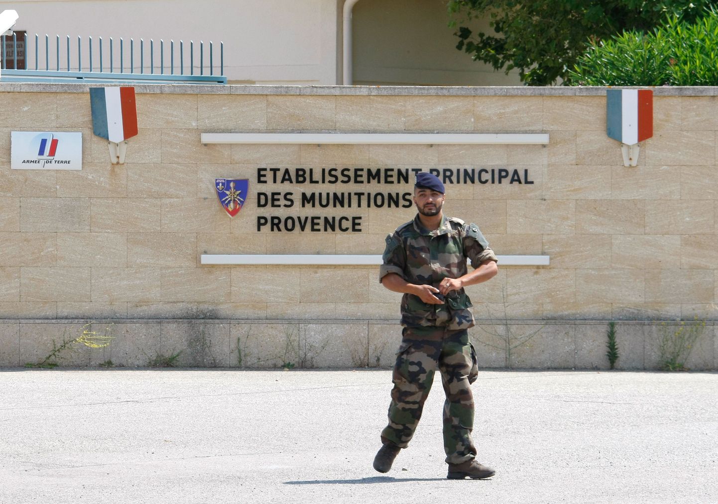 Prantsuse sõdur Miramasi baasis