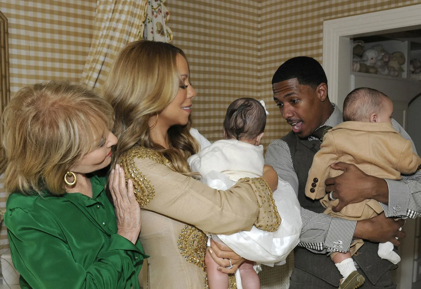 Mariah Carey ja Nick Cannon kaksikute Moroccani ja Monroe'ga