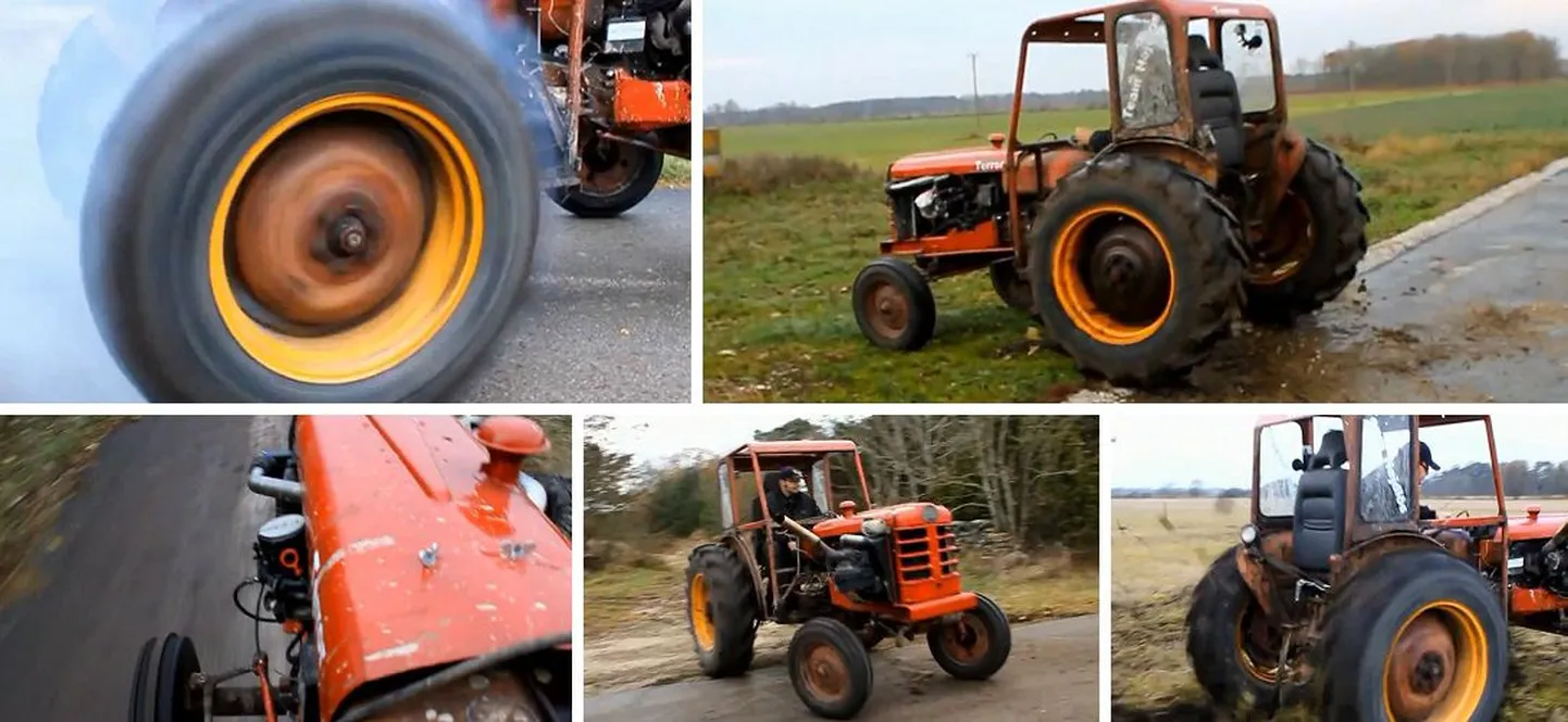 Driftiv traktor on kogunud Youtube'i videokeskkonnas juba üle 6 miljoni vaatamise.