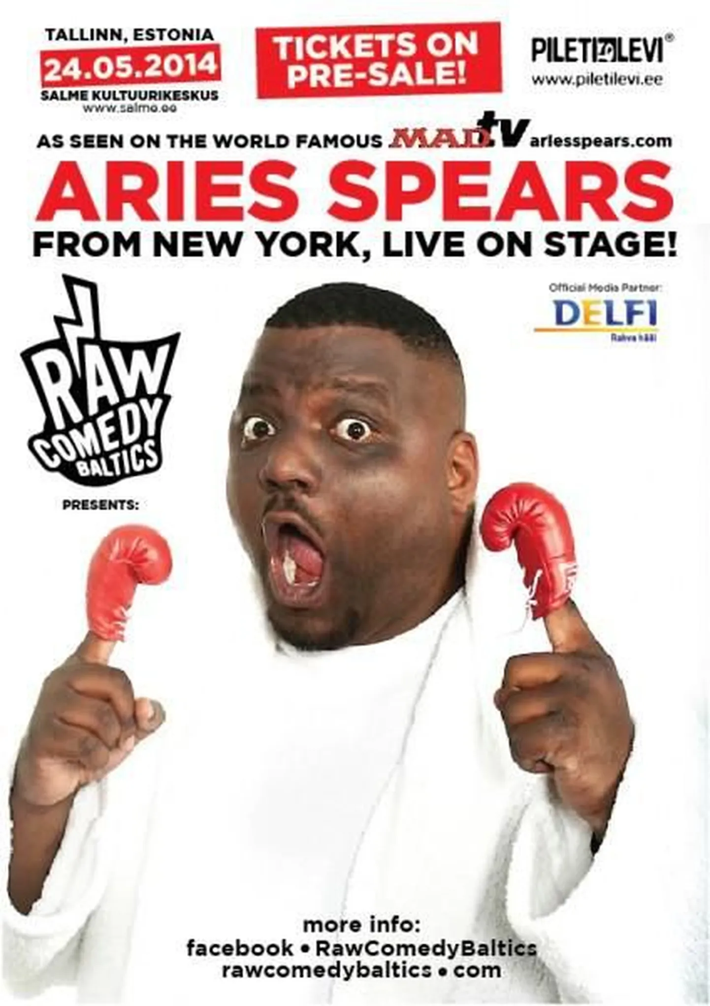 Aries Spears (New York City) Live On Stage!
