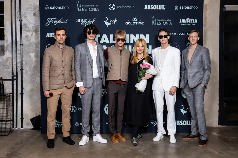 Tallinn Fashion Week kolmas päev, Katrin Kuldma oma elegantsete meesmodellidega.