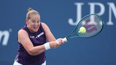 "US Open" kā liels murgs Ostapenko: latviete izkrīt arī no dubultspēlēm