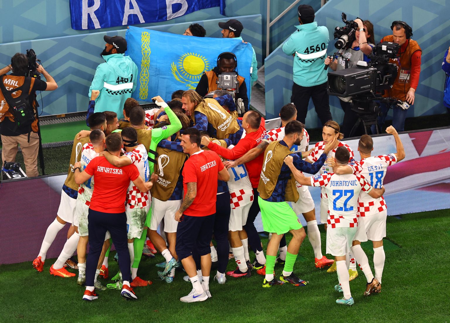 Horvaatia alistas MMi veerandfinaalis Brasiilia.