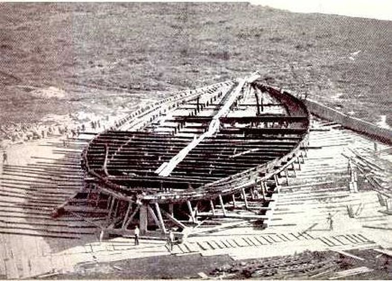 Üks Nemi järvest leitud Vana-Rooma laevadest / wikipedia.org