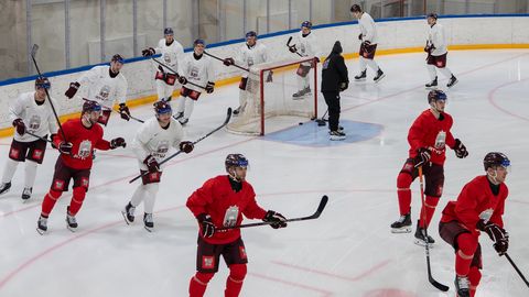 Latvijas hokeja izlase sāks pārbaudes turnīru Vācijā