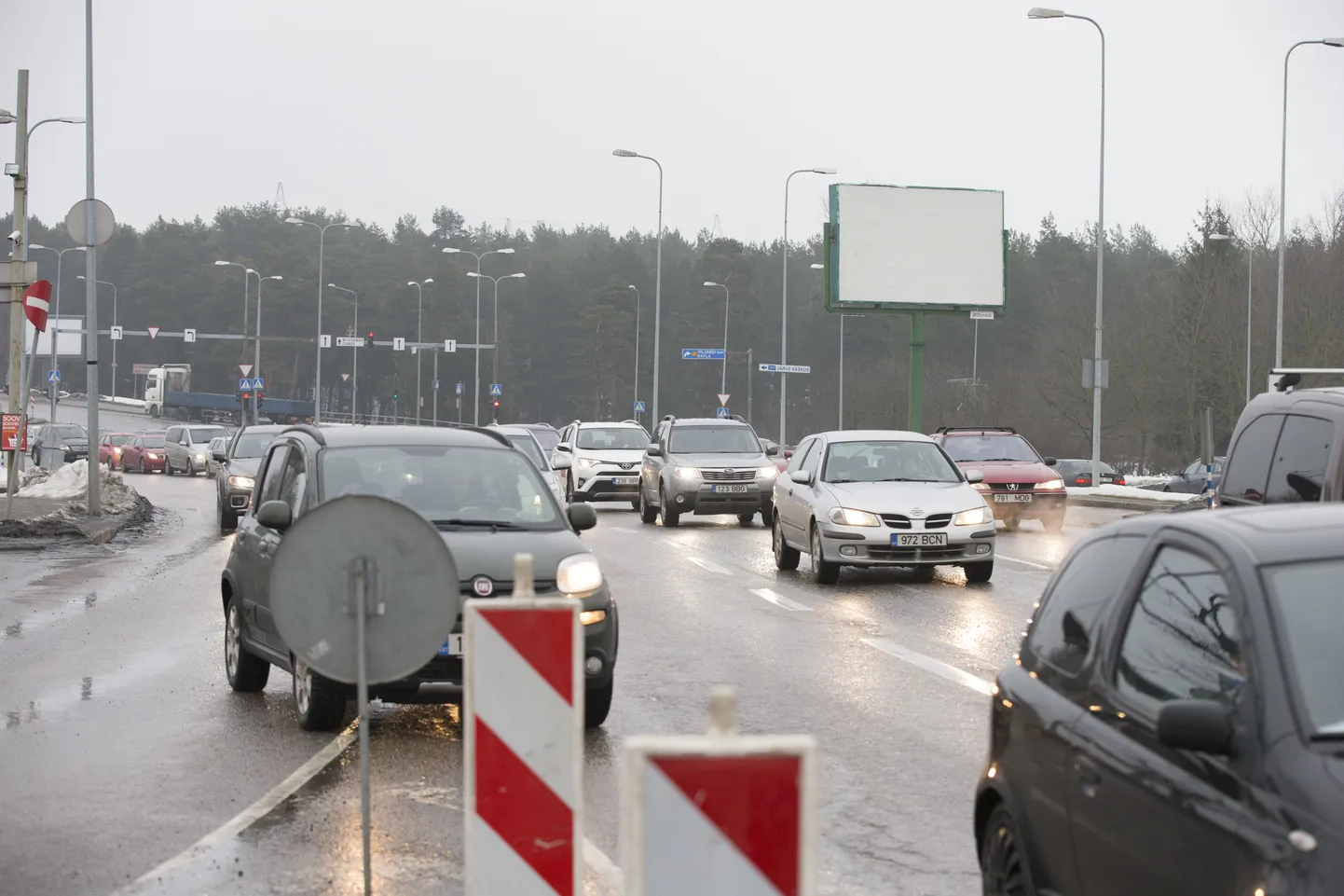 Pärnu maantee remont.