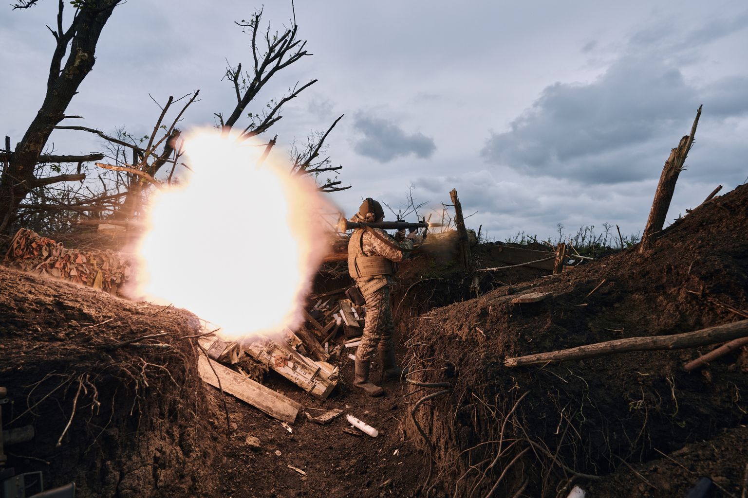 Фото боевых действий на украине