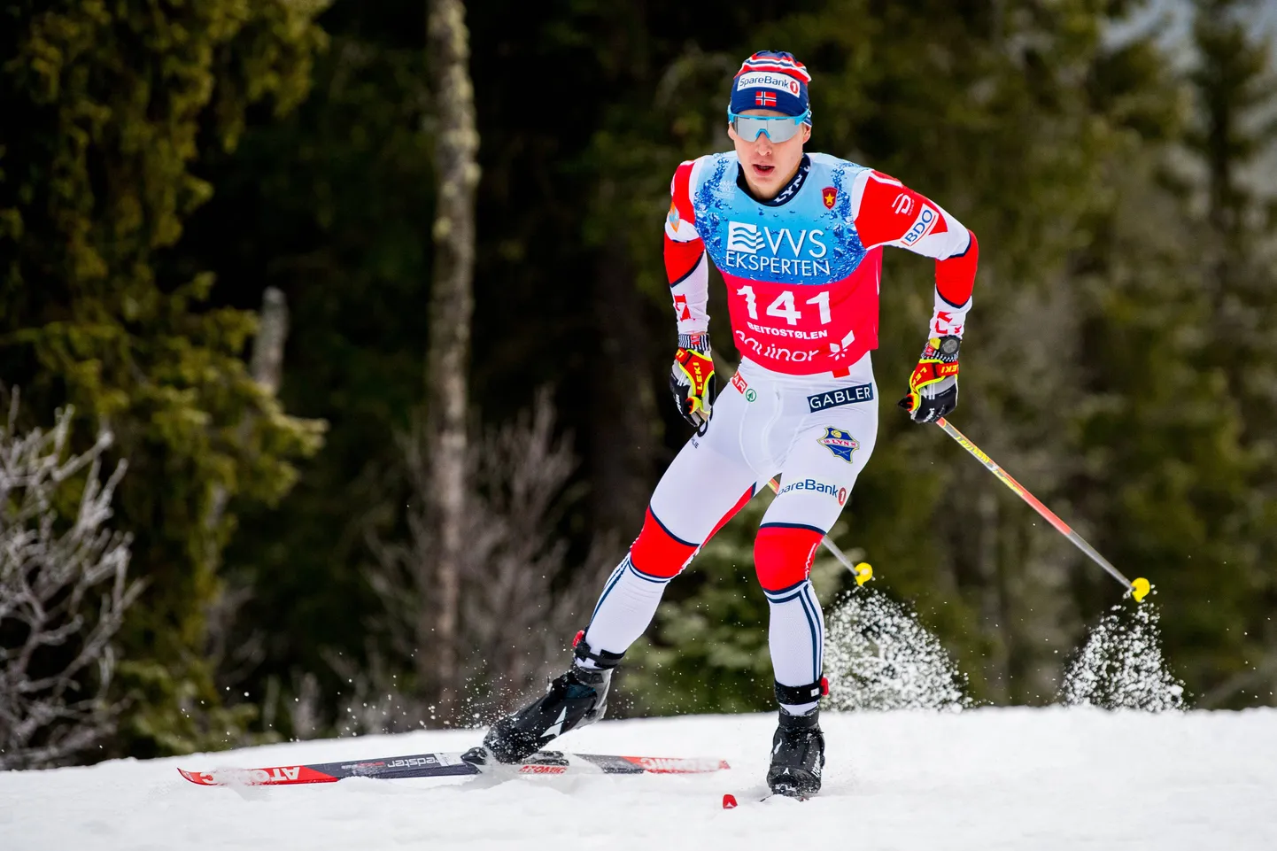 Tänane võidumees Simen Hegstad Krüger