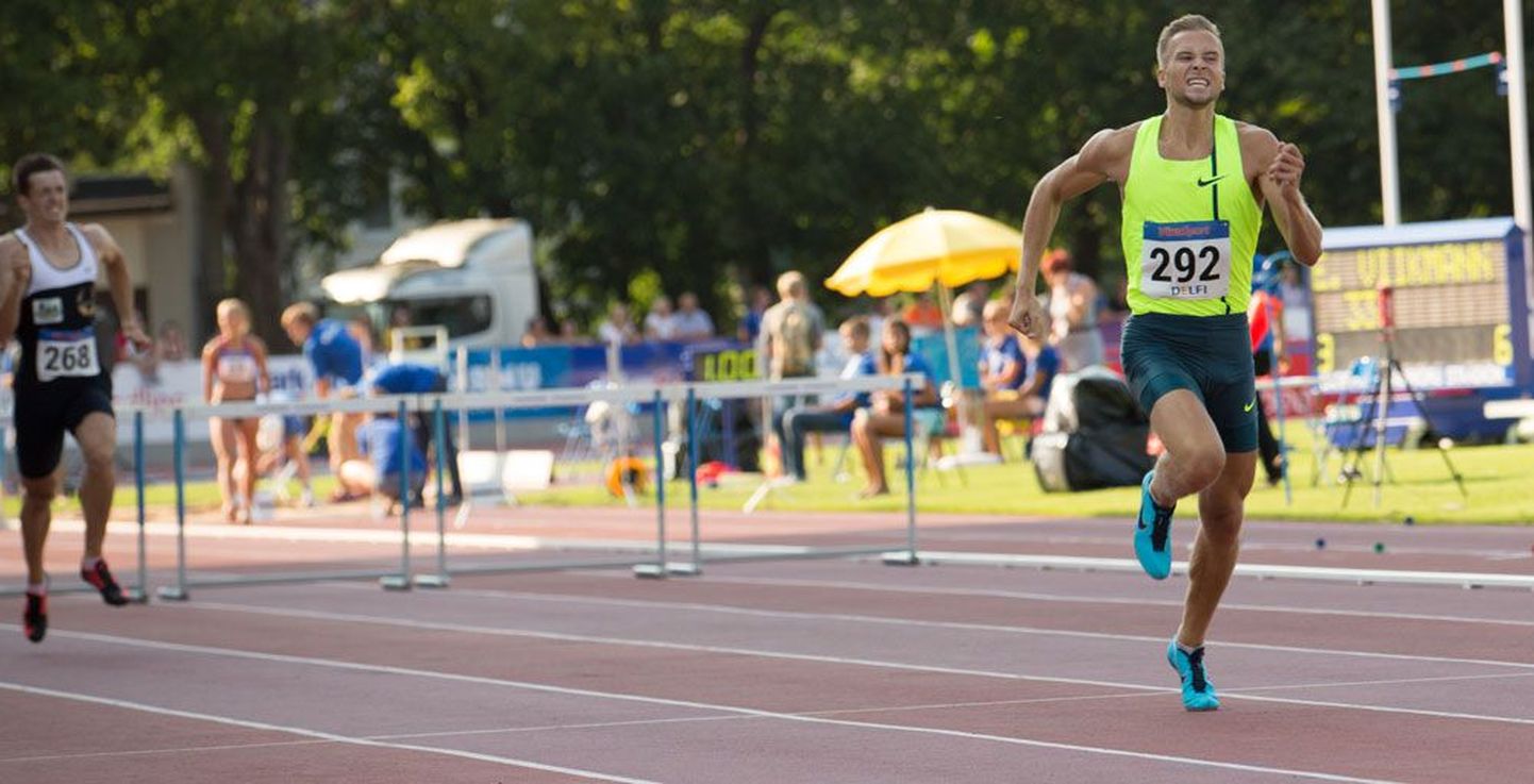 Värske medalisoosik: Rasmus Mägil, kes jooksis möödunud pühapäeval kergejõustiku Eesti meistrivõistlustel 400 m tõkkejooksus käesoleva hooaja Euroopa tippaja, lasuvad nüüd suured ootused.