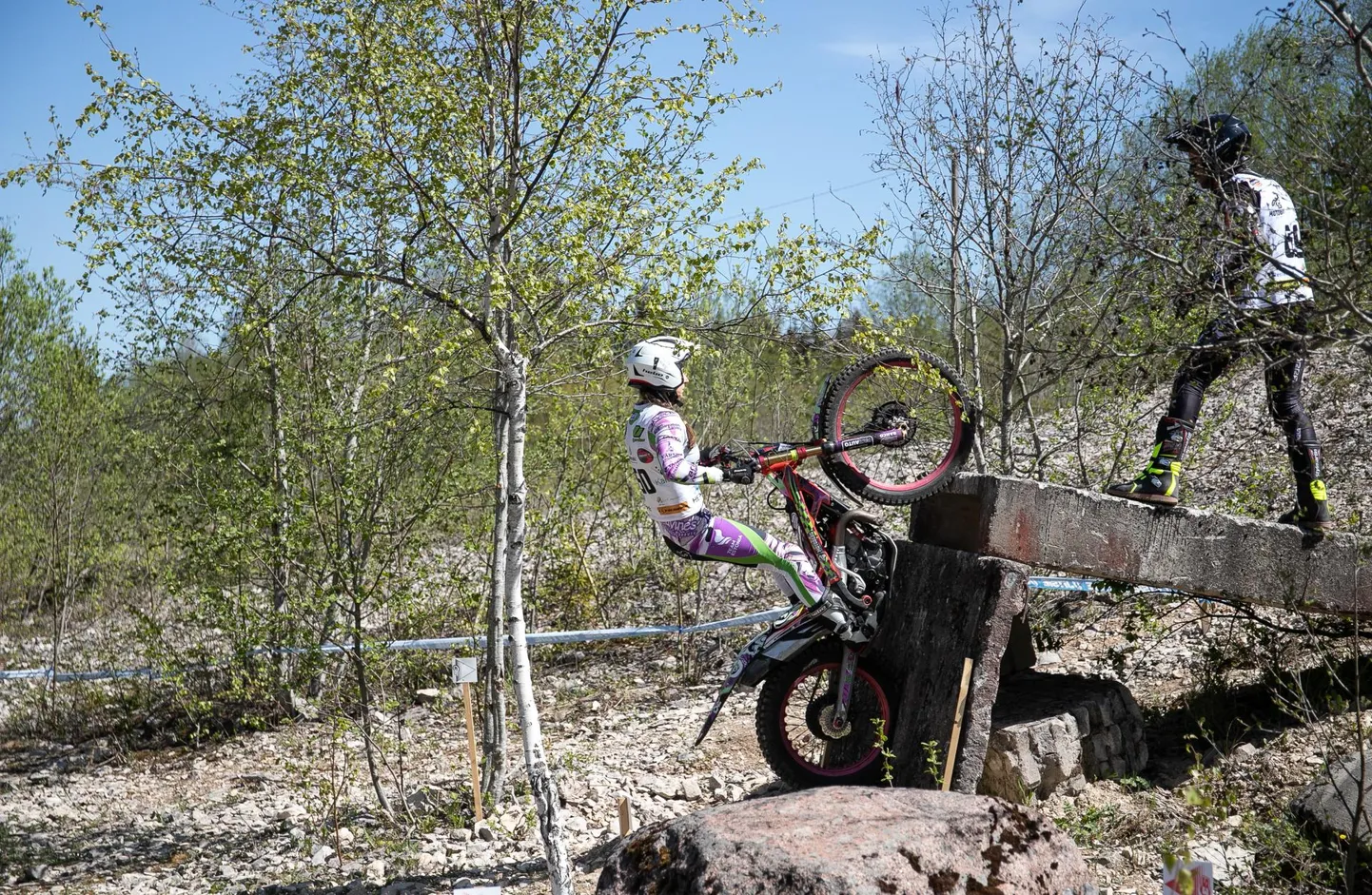 Keity Meier möödunud suvel Tapal järjekordset takistust ületamas.