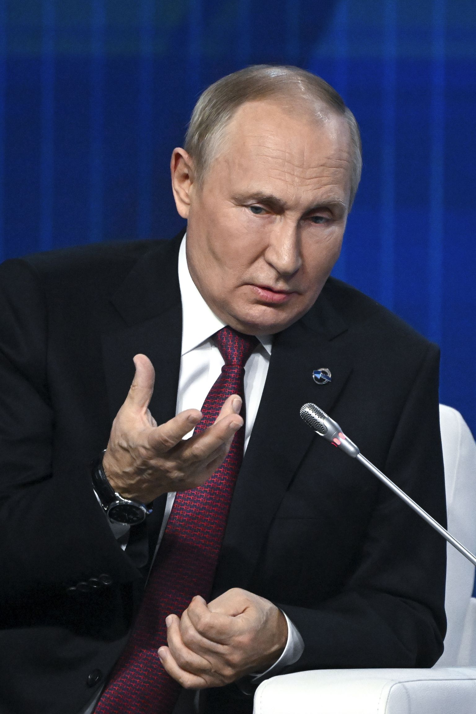 Venemaa president Vladimir Putin esinemas 27. oktoobril 2022 Moskvas Valdai aruteluklubi 19. aastakoosolekul
