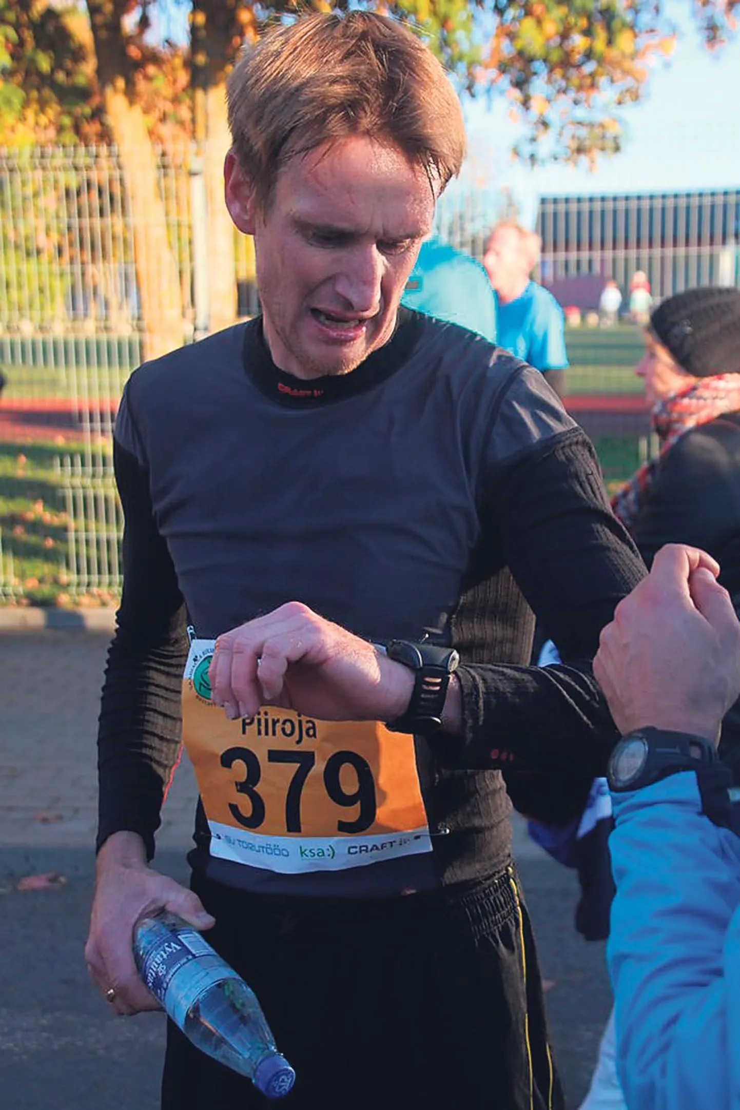 Saaremaal jooksis Piiroja kolme päevaga maratoni.