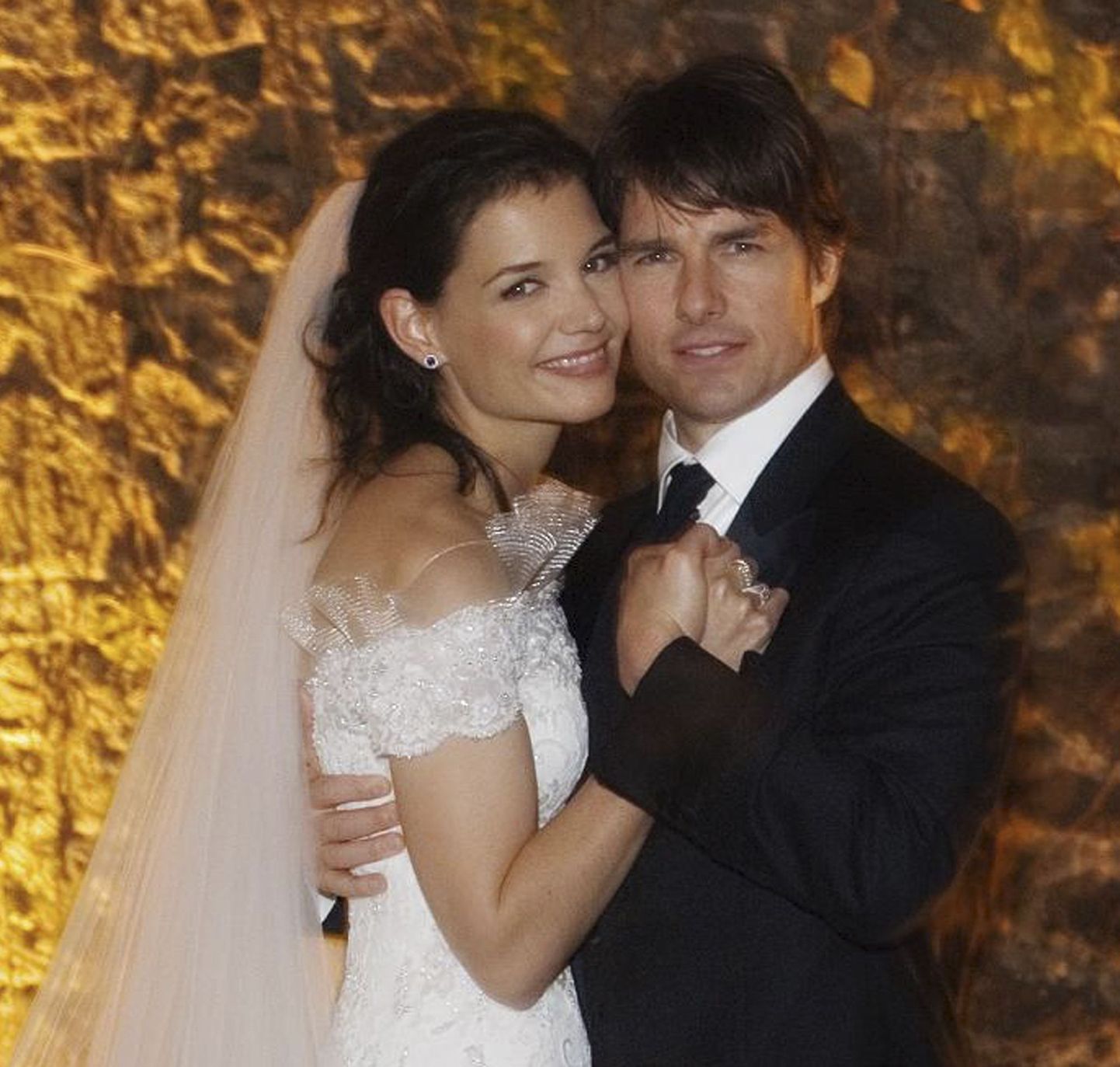Tom Cruise ja Katie Holmes oma pulmapäeval