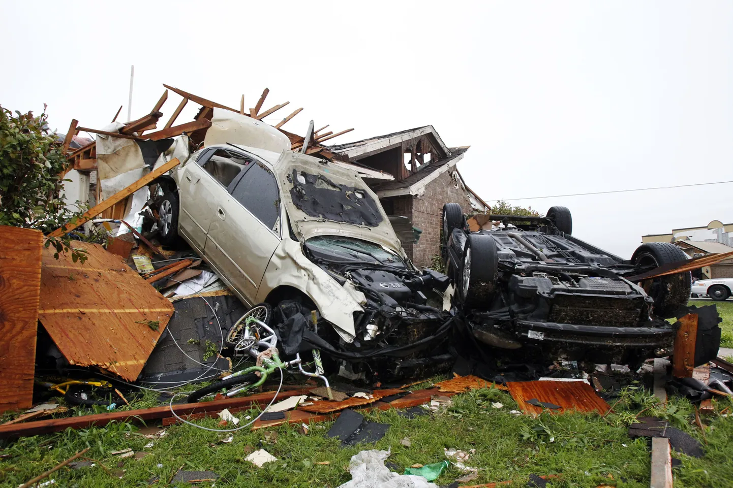 Tornadost räsitud Texase piirkond