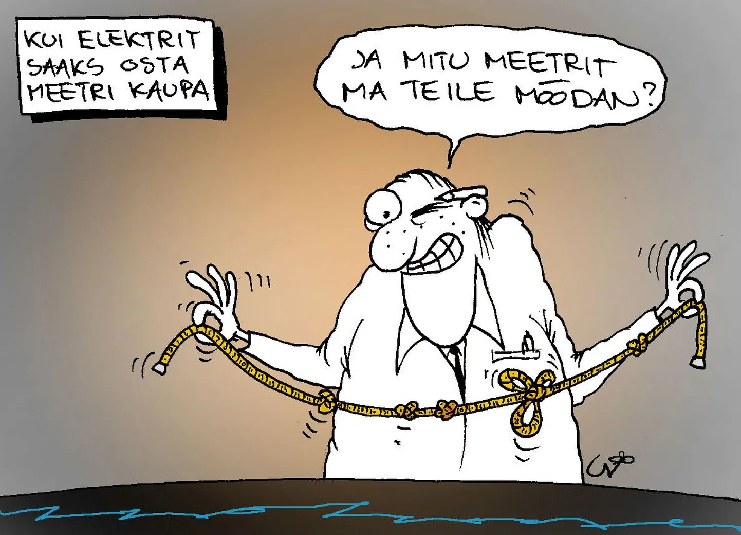 Kui elektrit saaks osta meetri kaupa...
