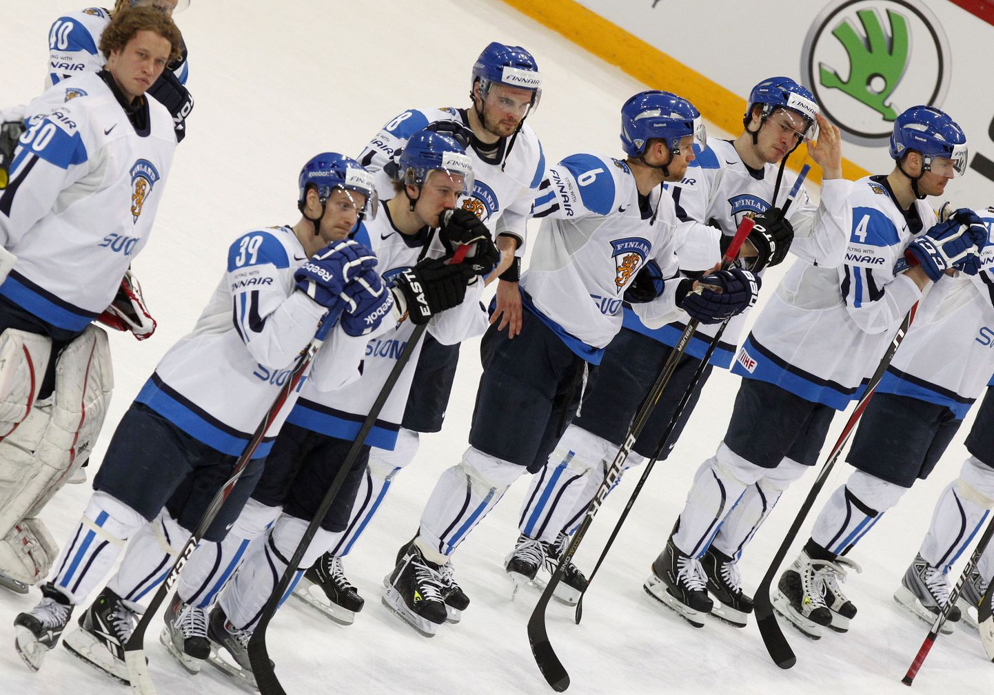 Soome jäähokikoondis mullusel MMil.