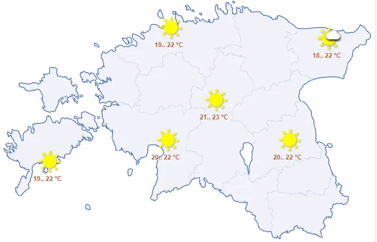 ilm pühapäeval