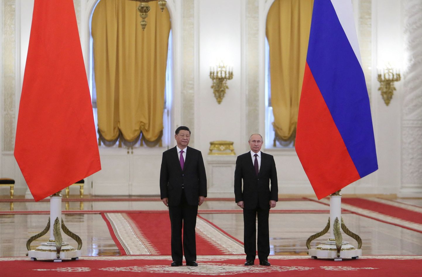 Vene president Vladimir Putin ja tema Hiina kolleeg Xi Jinping.