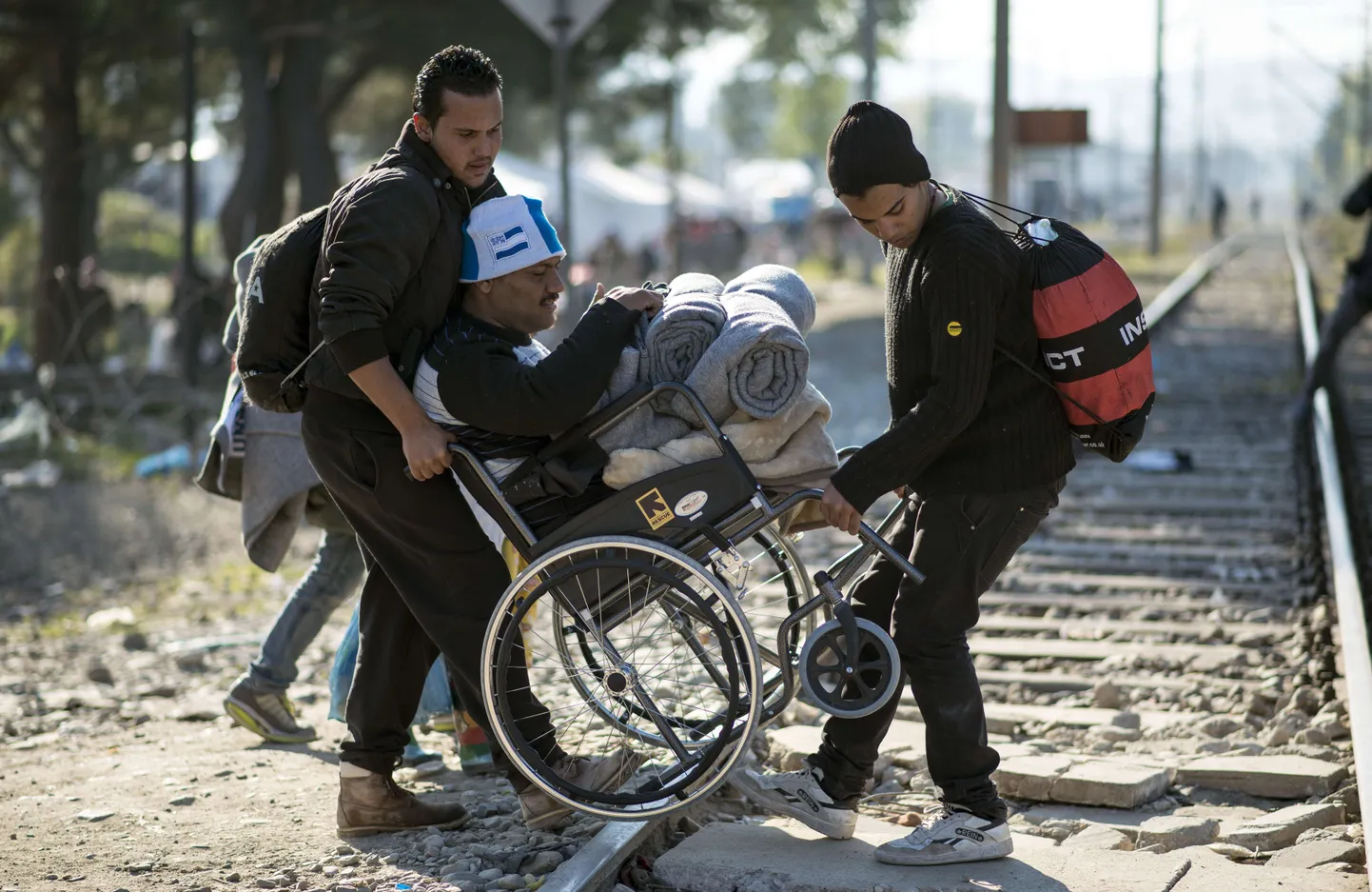 Migrandid Kreeka-Makedoonia piiril