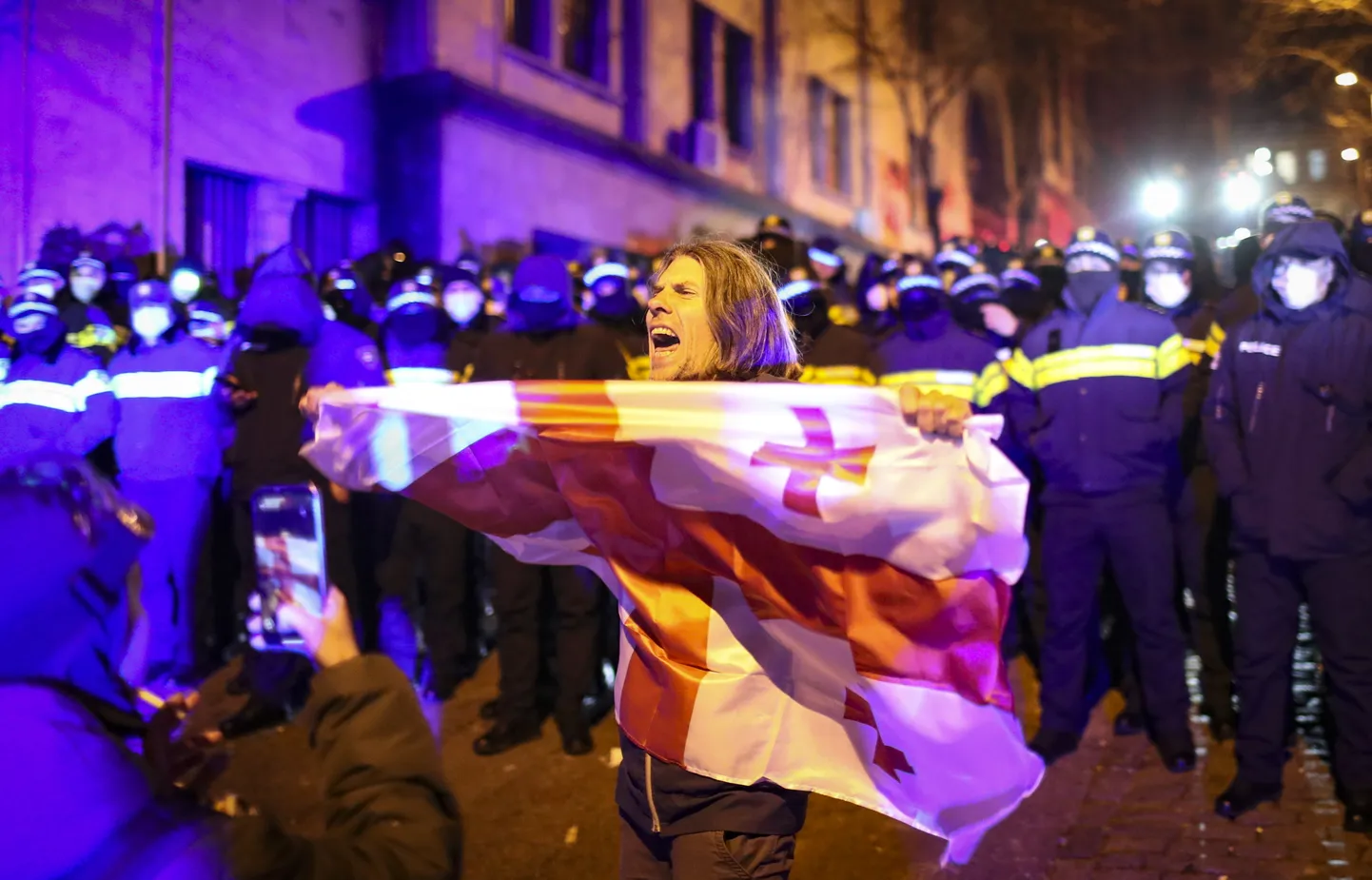 Протесты в Тбилиси
