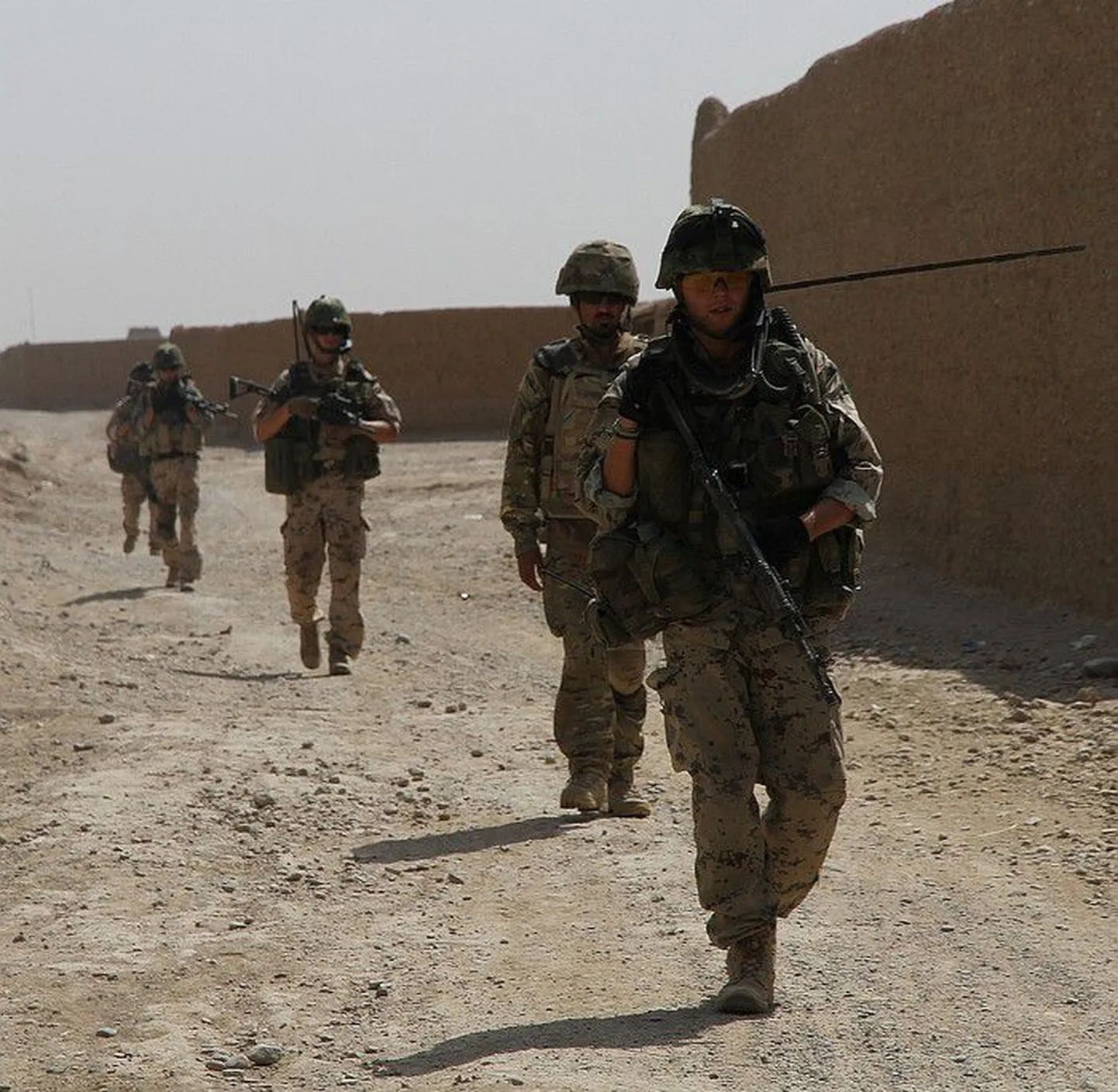 Estcoy-12 liikmed tänavu suvel Afganistanis