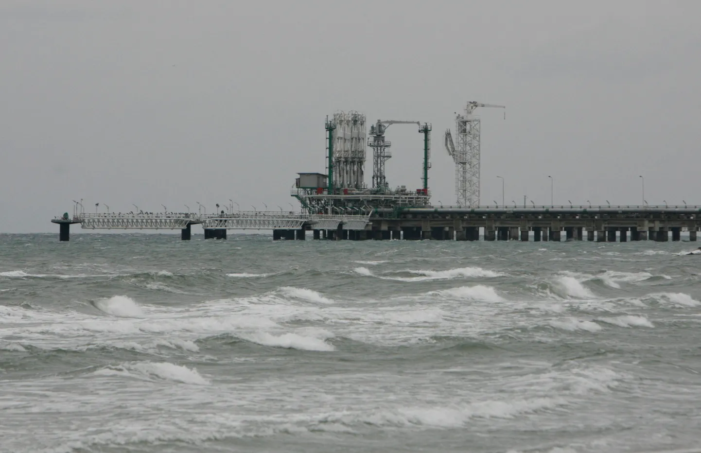 LNG-terminal Türgis 6. jaanuar 2009.