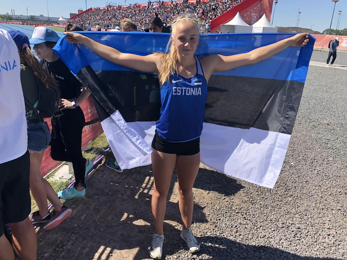 Gedly Tugi 17-aastasena Argentinas Buenos Aireses noorte olümpial
