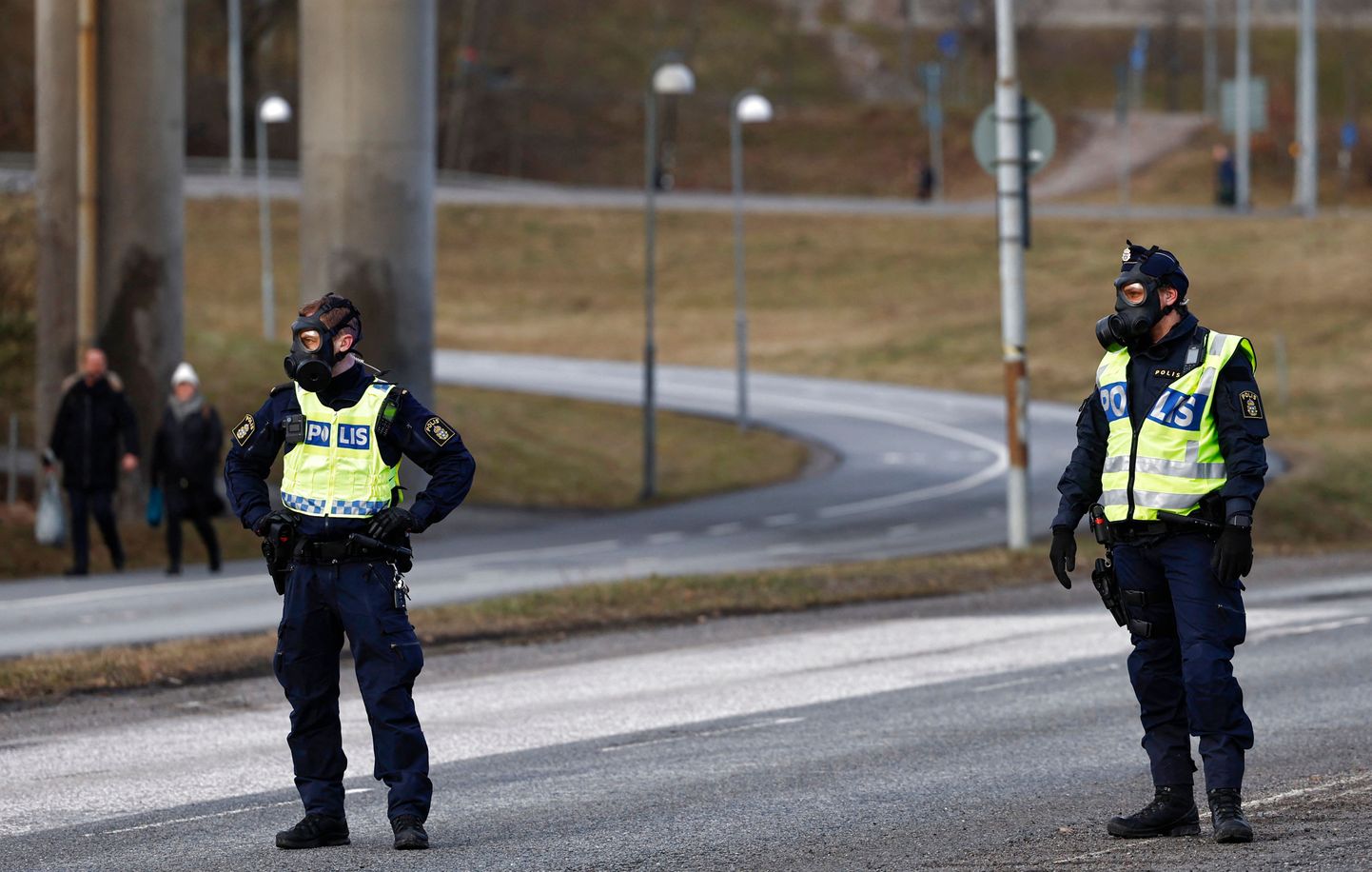 Policija pie Zviedrijas drošības dienesta.