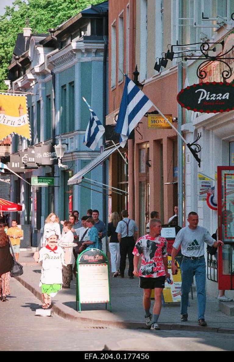 Таллинн 1997 года, улица Виру