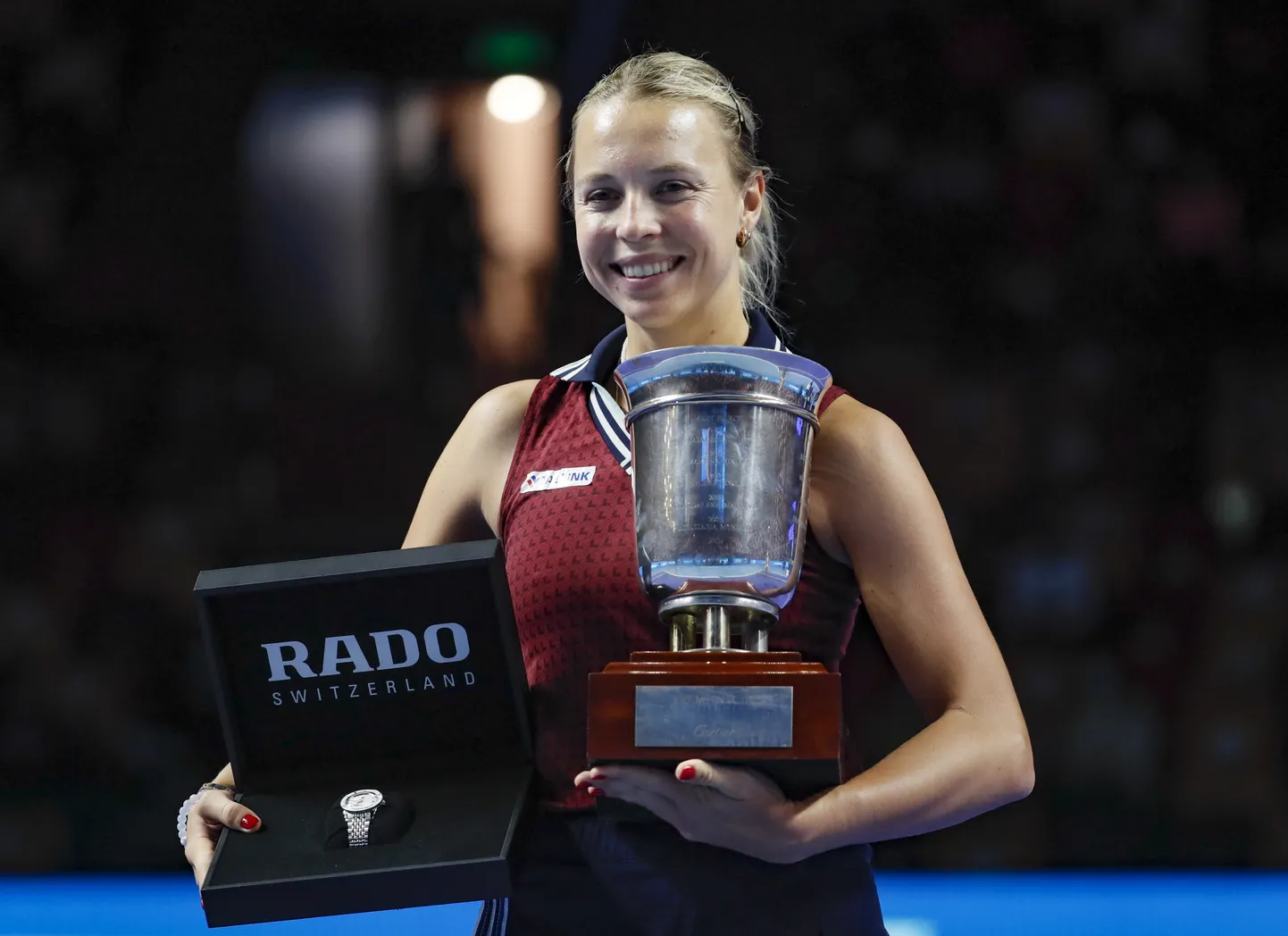 Anett Kontaveit kasvatas enda WTA-turniirivõitude arvu Moskvas neljani.