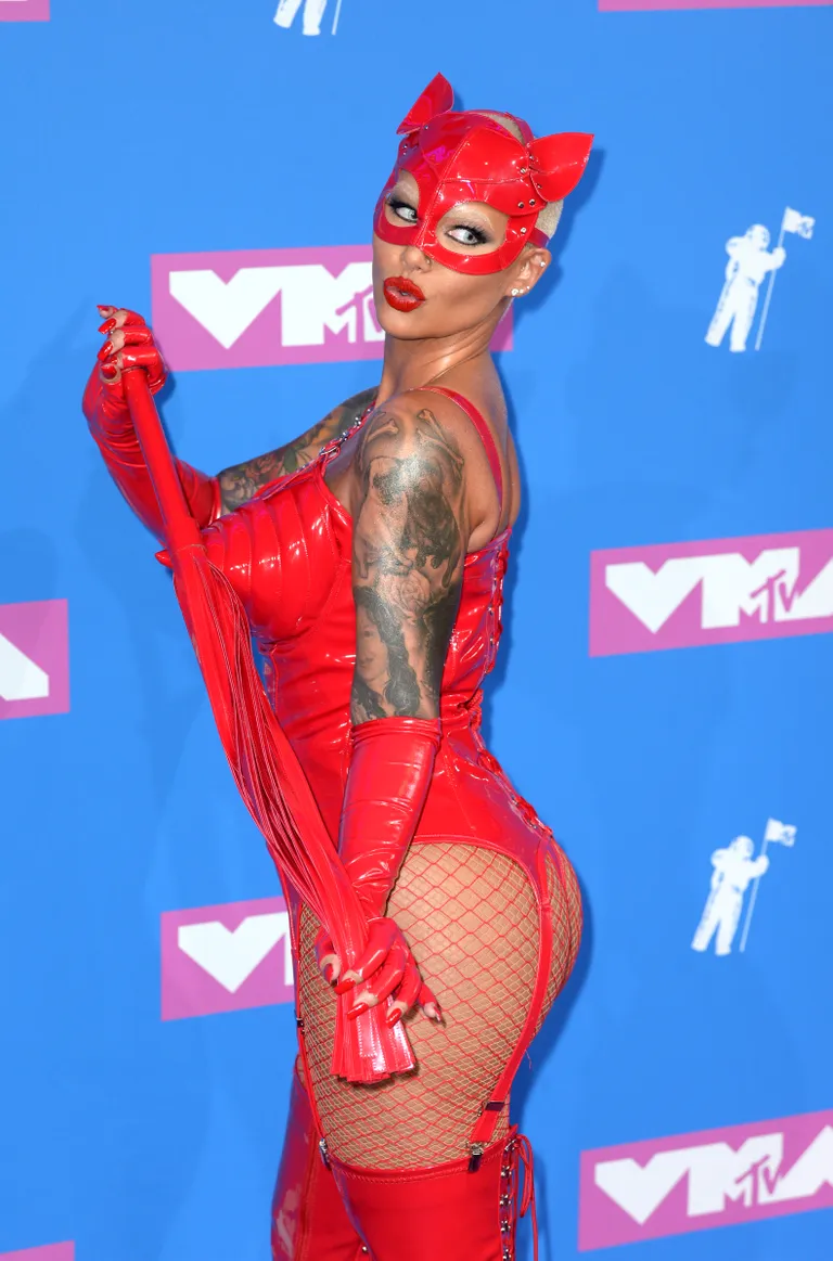 Amber Rose MTV Muusikavideote auhindade galal 2018.