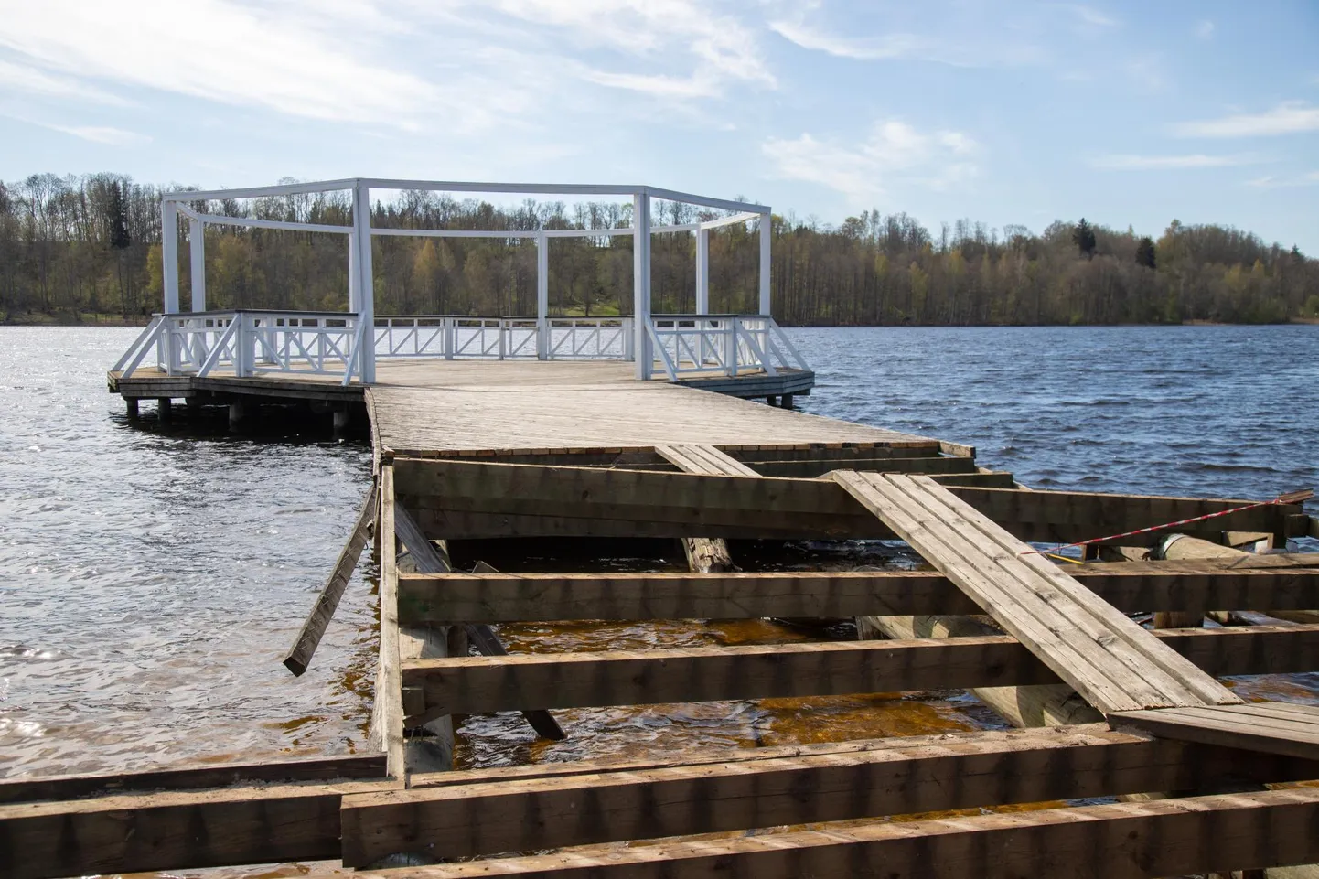 Üks Viljandi ranna vaatamisväärsusi, rotund, läheb lammutamisele.