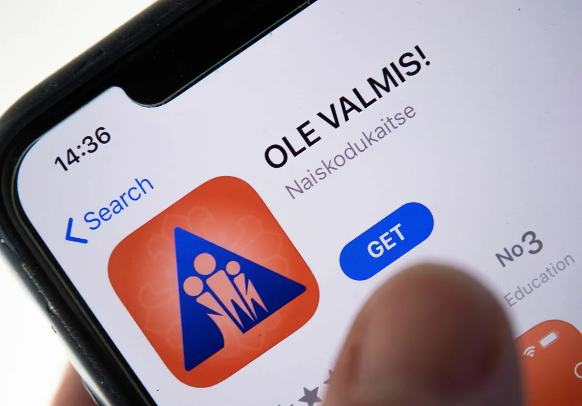 Civil defense app "Be ready!" developed by the Estonian Defense League.