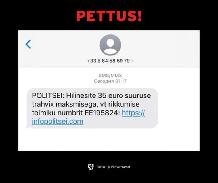 Selline petusõnum tuleks viivitamatult kustutada.