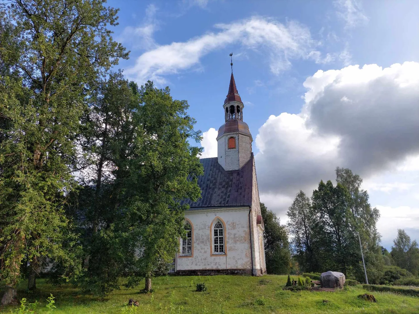 Sangaste kirik.