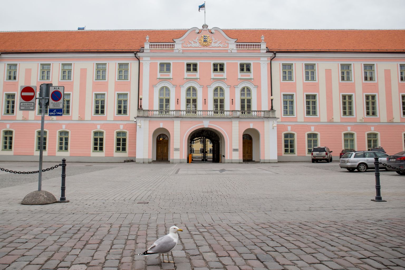 Tallinn, Toompea.  Riigikogu hoone. FOTO: ERIK PROZES / POSTIMEES