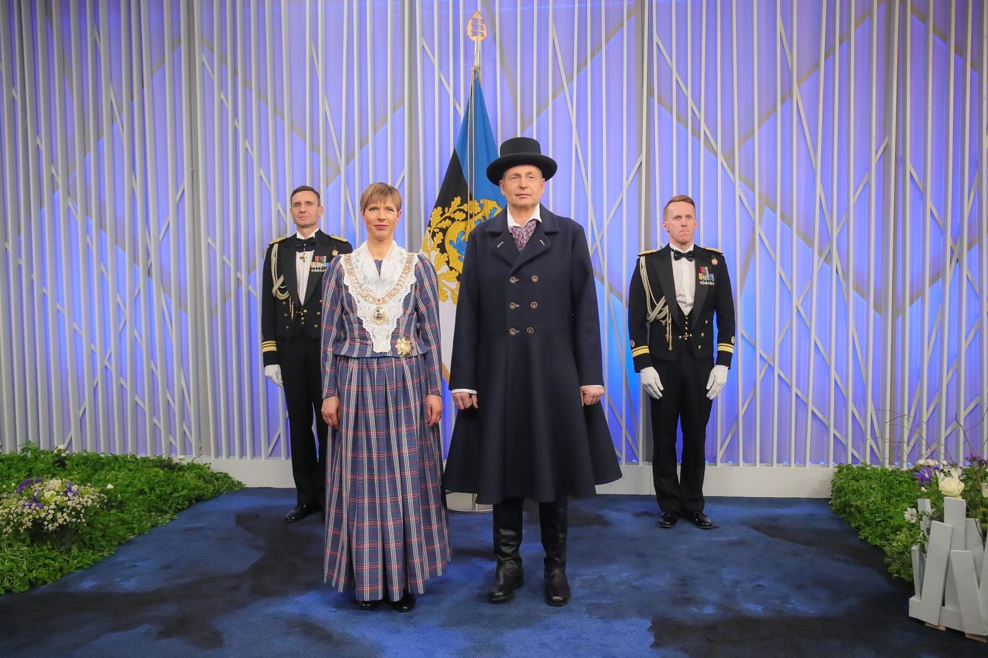 Presidendi vastuvõtt Estonias 24.02.2019